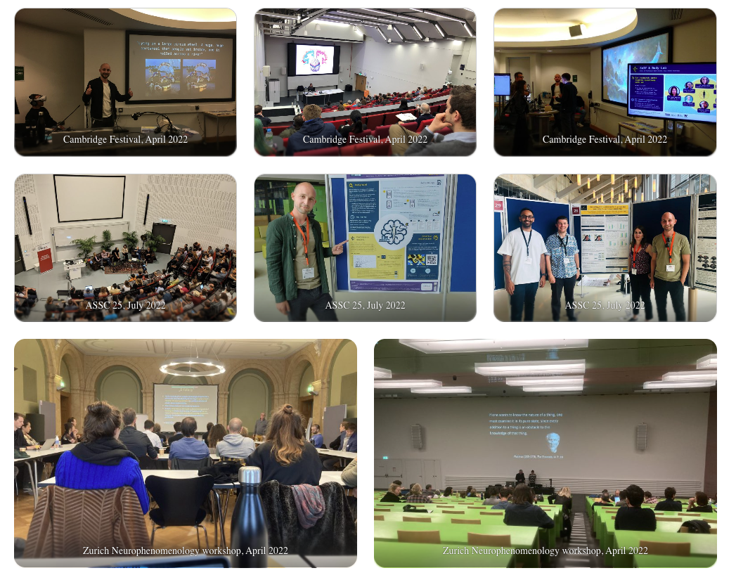 Research photo collage — Self & Body Lab at Anglia Ruskin University